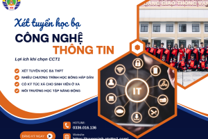 Thông tin tuyển sinh ngành Công nghệ thông tin – Trường cao đẳng GTVT Trung Ương 1