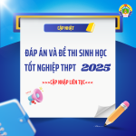 Đề Thi Và Đáp Án Môn Sinh Học THPT Quốc Gia 2025