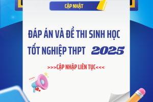 Đề Thi Và Đáp Án Môn Sinh Học THPT Quốc Gia 2025
